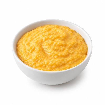4food Build-a-Burger Cheddar Grits