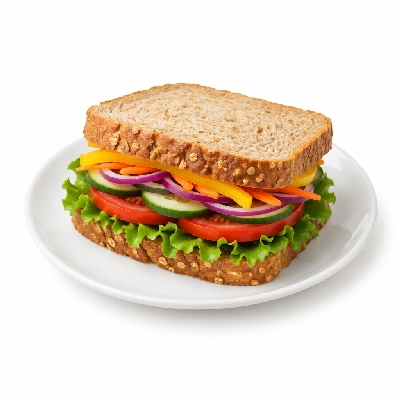 4food Buildboard Angela's Veggie 2 Sandwich