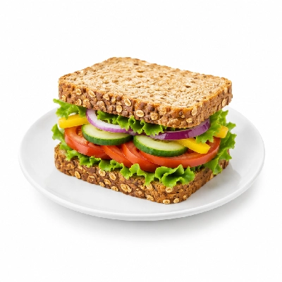 4food Buildboard Angela's Veggie Sandwich