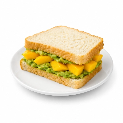 4food Buildboard Avocado Mango Sandwich