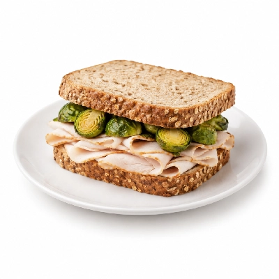 4food Buildboard Brussels Turkey Sandwich