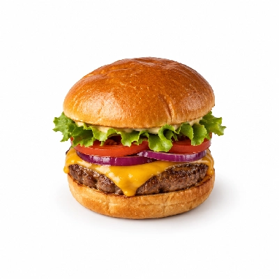4food Buildboard Emily's Millennial Burger Sandwich