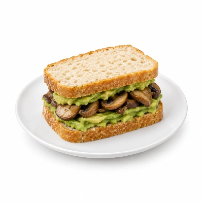 4food Buildboard Gluten Free Avocado Mushroom Sandwich
