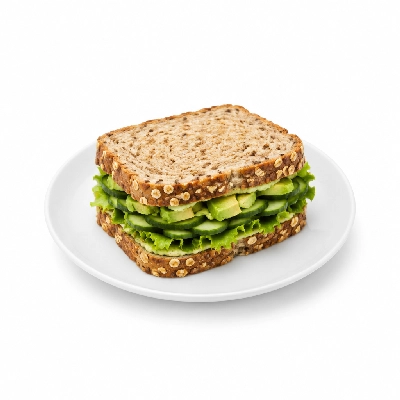 4food Buildboard Mean Green Machine Sandwich