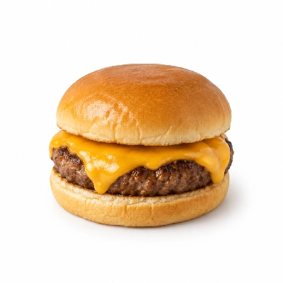 4food Buildboard New American Cheddar Burger Sandwich