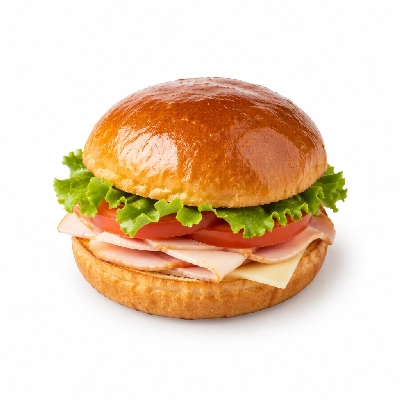 4food Buildboard Skinny Rich Brioche Sandwich
