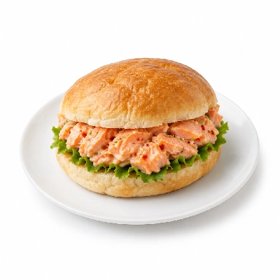 4food Buildboard Spicy Salmon Surprise Sandwich