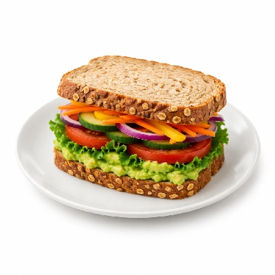 4food Buildboard Summer Veggie Avocado Sandwich