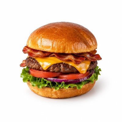 4food Buildboard What up G Burger Sandwich