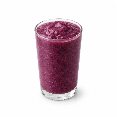7 Brew Large Blended Blueberry Pomegranate Smoothie