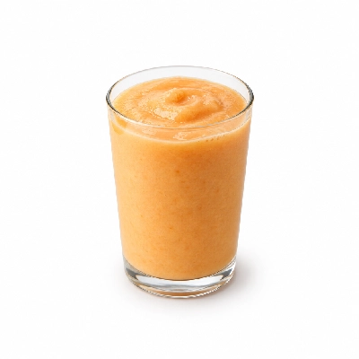 7 Brew Large Blended Peach Smoothie