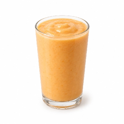 7 Brew Medium Blended Peach Smoothie