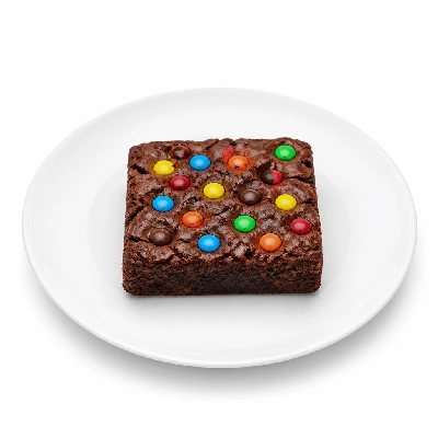 7-Eleven Fresh Bakery Brownie with M&M's