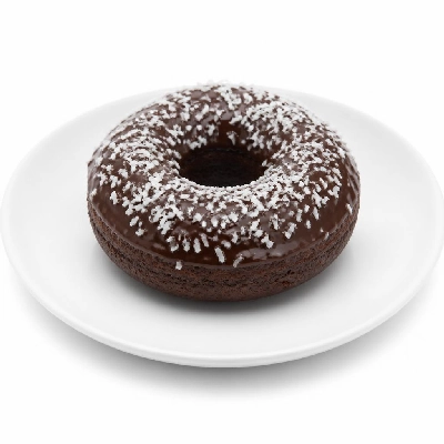 7-Eleven Fresh Bakery Donut Coconut Chocolate Cake