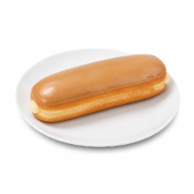 7-Eleven Fresh Bakery Donut Maple Long John Filled with Creme