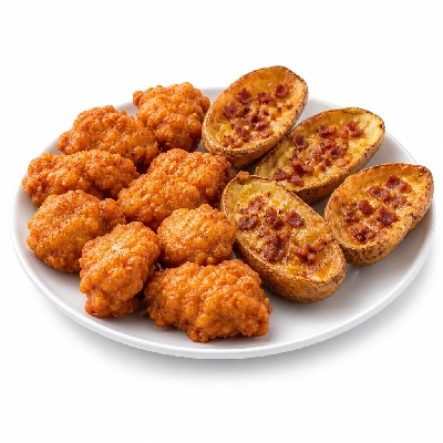 99 Restaurants Boneless Wings & Skins Sampler
