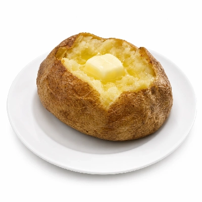 99 Restaurants Menu Items Baked Potato with Butter