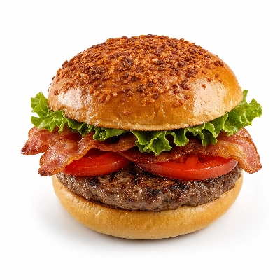 99 Restaurants Menu Items BBQ BLT Crunch Burger