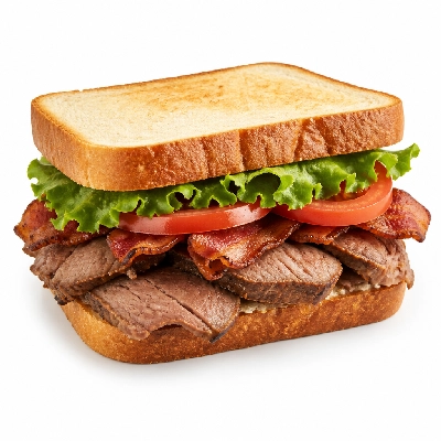 99 Restaurants Menu Items BBQ BLT Prime Rib Sandwich