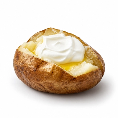 99 Restaurants Menu Items Entree Accompaniment Loaded Baked Potato with Butter & Sour Cream