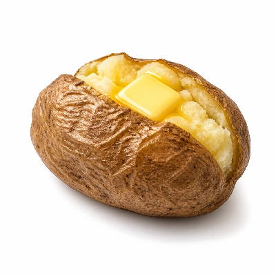 99 Restaurants Menu Items Side of Baked Potato with Butter
