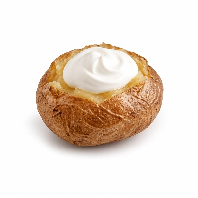 99 Restaurants Menu Items Side of Baked Potato with Sour Cream