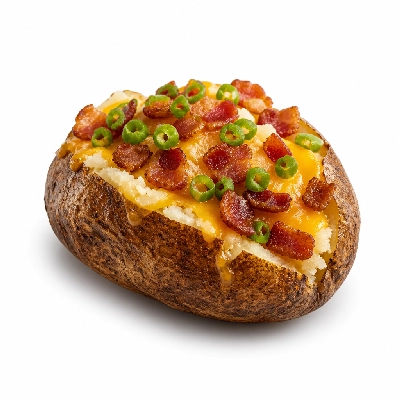 99 Restaurants Menu Items Side of Loaded Baked Potato without Butter & Sour Cream