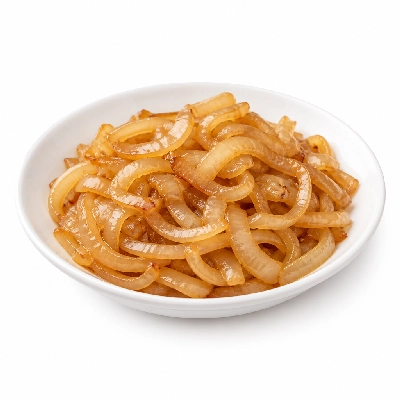 99 Restaurants Menu Items Top a Burger Sauteed Onions 2 Oz. Serving