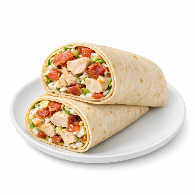A&W Restaurants Chubby Chicken Bacon Ranch Wrap