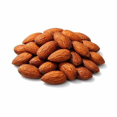 Almonds dry roasted with salt