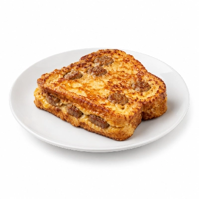 Amato's Pizza Breakfast French Toast with Sausage