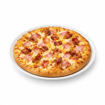 Amato's Pizza Breakfast Pizza Ham and Bacon 14 Inch