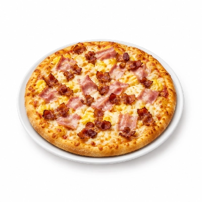 Amato's Pizza Breakfast Pizza Ham and Bacon 16 Inch