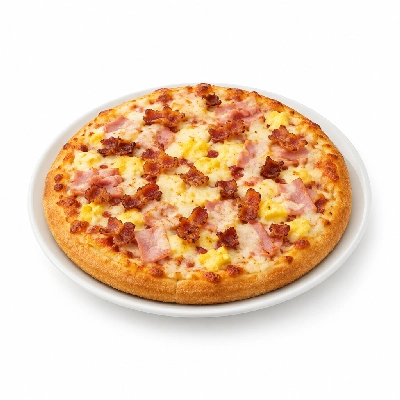Amato's Pizza Breakfast Pizza Ham and Bacon 9 Inch