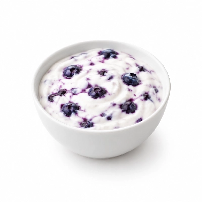 Amato's Pizza Breakfast Yogurt Cup Blueberry