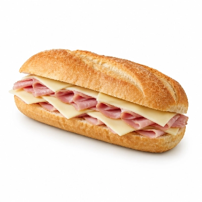 Amato's Pizza Cold Sandwiches Ham and Cheese Only Large