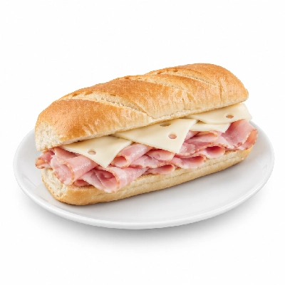 Amato's Pizza Cold Sandwiches Ham with Swiss Italian Large