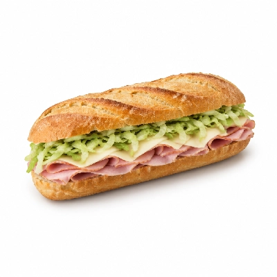 Amato's Pizza Cold Sandwiches Regular Italian with Ham Small