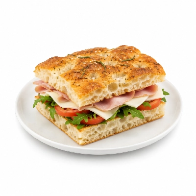 Amato's Pizza Veggie Focaccia Sandwich
