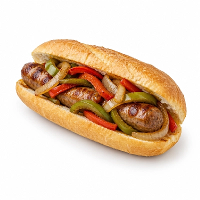 Amato's Pizza Hot Sandwiches Sausage with Peppers and Onions Large
