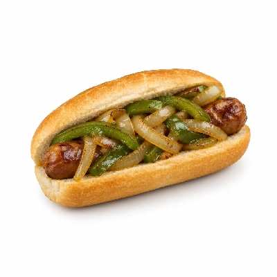 Amato's Pizza Hot Sandwiches Sausage with Peppers and Onions Small