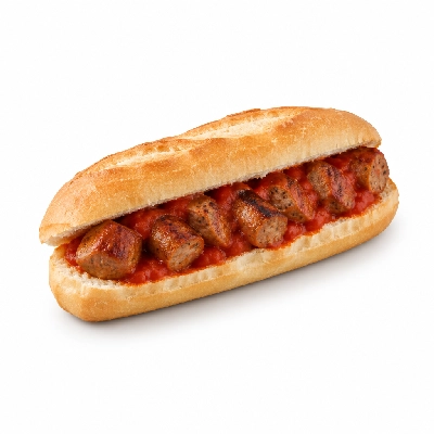 Amato's Pizza Hot Sandwiches Sausage with Sauce No Vegetables