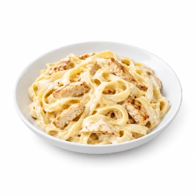 Amato's Pizza Pasta Buckets Fettuccine with Alfredo Sauce and Grilled Chicken