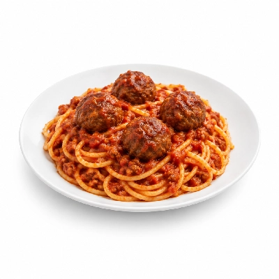 Amato's Pizza Pasta Buckets with 4 Meatballs with Meat Sauce