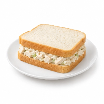 Amato's Pizza Sandwiches Chicken Salad Well on White