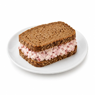 Amato's Pizza Sandwiches Ham Salad Well on Rye
