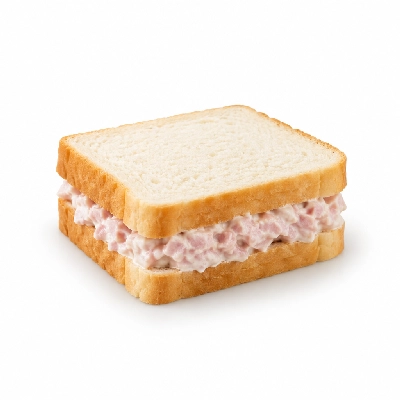 Amato's Pizza Sandwiches Ham Salad Well on White