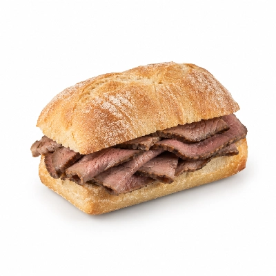 Amato's Pizza Sandwiches Roast Beef Ciabatta