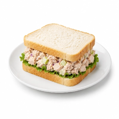 Amato's Pizza Sandwiches Tuna Salad Well on White