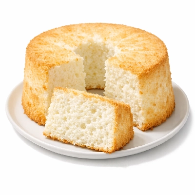 Cake angelfood dry mix prepared